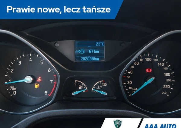 Ford Focus cena 34000 przebieg: 202036, rok produkcji 2016 z Konstantynów Łódzki małe 154
